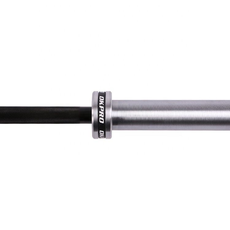 Гриф для кроссфита мужской 20 кг 220 см нагрузка 680 кг OKPRO OK5000-1