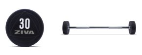Уретановая штанга ZIVA ZVO-BSPU-1696-GY 30 кг