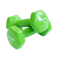 Гантель виниловая Okpro 2 кг серии SL, винил покрытие OK1001A-2