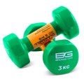 Гантели для аэробики виниловые BRONZE GYM FA-VD3 3 кг (пара)