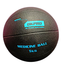 Мяч медицинский обрезиненный OKPRO OK1219A 1 кг