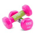 Гантели для аэробики виниловые BRONZE GYM FA-VD1 1 кг (пара)
