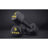 Уретановые гантели ZIVA STUDIO TRIBELL, 1-6 кг