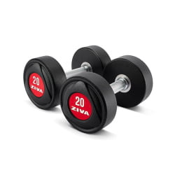 Гантели Ziva 2,5-50 кг кг серии SL, уретановое покрытие Гантели Ziva 2,5-50 кг кг серии SL, уретановое покрытие
