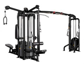 Комплекс на 6 станций HOIST с отдельной колонной для тяги HOIST Commercial Multi Jungle 6 Station - Single Pod With Stand AloNne Hi-Lo CMJ-6000-1-6175