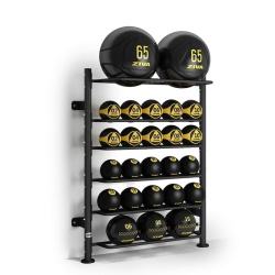 Настенная стойка ZIVA для хранения мячей, средняя