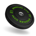 Диск бамперный BRONZE GYM BG-BMP-10 10 кг