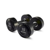 Обрезиненные гантели Ziva серии SL с уретановым хватом (10 пар)