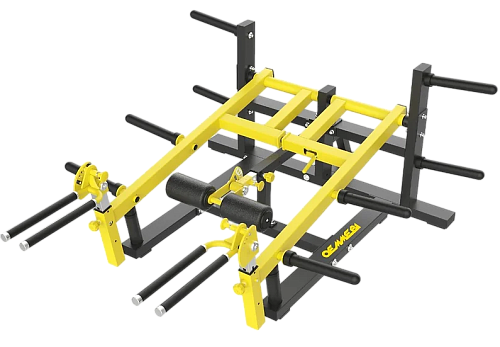 Тренажер шраги выпад присед