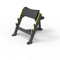 Парта для бицепса руки, сидя скамья скотта Multipower PTT0206F