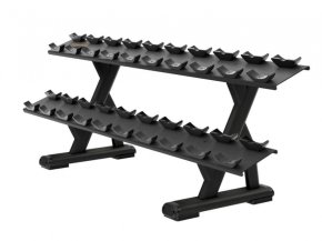 Стойка для гантелей в 2 ряда на 10 пар PRECOR Discovery DBR812