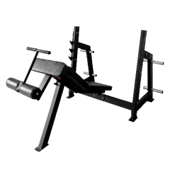 Скамья для жима под углом вниз BRONZE GYM AL-306