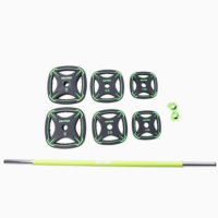 Штанга для пампа комплект 20 кг, уретановое покрытие