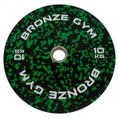 Диск бамперный BRONZE GYM BGBMC10 10 кг