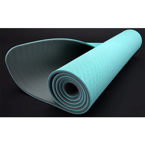 Коврик для йоги ZIVA TPE Yoga Mat, двухцветный
