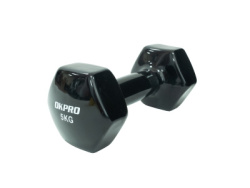 Гантель виниловая Okpro 5 кг серии SL, винил покрытие OK1001A