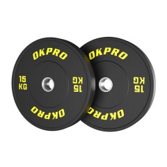 Черный резиновый бамперный диск OK2006-1