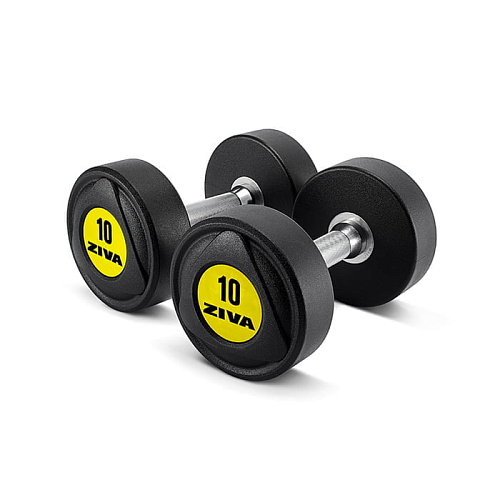 Гантели Ziva 2,5-50 кг кг серии SL, уретановое покрытие