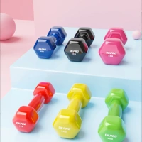 Гантель виниловая Okpro 2 кг серии SL, винил покрытие OK1001A-2