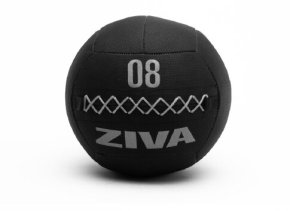 Набивной мяч ZIVA ZVO-FTWB-6379-BKGY 12 кг