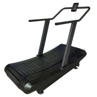 Беговая дорожка механическая изогнутая