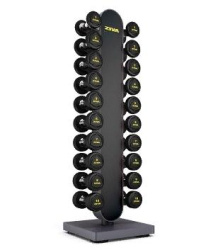 Вертикальная стойка для гантелей ZIVA 10 пар серия EX