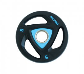 Диск олимпийский полиуретановый OKPRO 5 кг