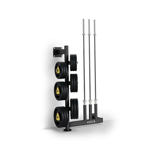 Настенная стойка ZIVA для хранения дисков и грифов (3 шт)