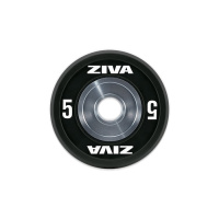 Бампированный диск Ziva серия ZVO 2,5-25кг, резиновое покрытие