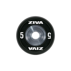 Бампированный диск Ziva серия ZVO 2,5-25кг, резиновое покрытие