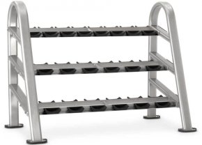 Стойка для гантелей на 10 пар, трехярусная NAUTILUS Instinct 10 pair 3 tier DB rack CHF/9NN-R8002-29AGS