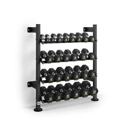 Настенная стойка ZIVA для хранения гексагональных гантелей SL