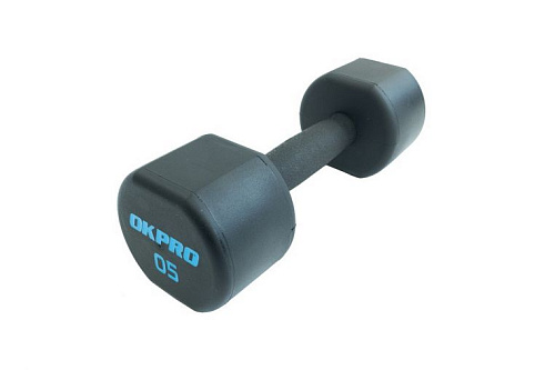 Гантели серии OKPRO, уретановое покрытие, комплект 1-10кг. (10 пар, шаг 1кг.) OK1025C