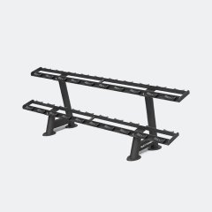 Стойка для 10 пар гантелей 2-x ярусная Multipower PRO TTDRY