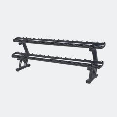 Стойка для 10 пар гантелей 2-х ярусная Multipower BASE TTDR