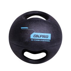 Мячи Медицинские с двумя хватами обрезиненые набор 1-10 кг OK1218B