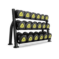 Стойка ZIVA для хранения 9 пар гантелей трехъярусная с ST2