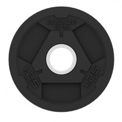 Диск олимпийский обрезиненный BRONZE GYM BGPLR012 1,25 кг