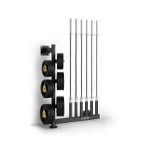 Настенная стойка ZIVA для хранения дисков и грифов (6 шт)