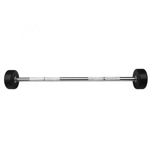 Штанга фиксированная Okpro комплект 10-50 кг серии XP, уретановое покрытие