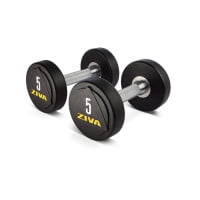 Гантели Ziva 1-10 кг серии ZVO Studio, уретановое покрытие