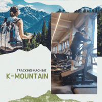 Дорожка для вертикального подъема в гору с LED консолью Multipower К500E Series