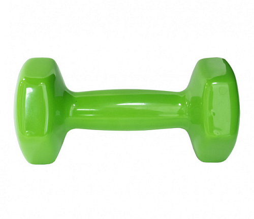 Гантель виниловая Okpro 2 кг серии SL, винил покрытие OK1001A-2