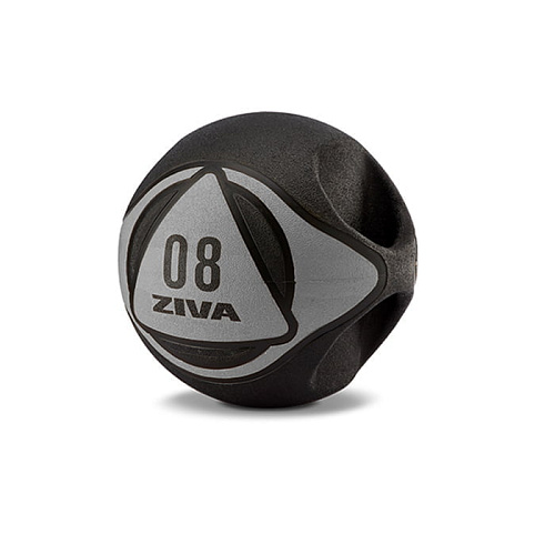 Медицинский мяч ZIVA Medbol с ручкой, 3-10 кг