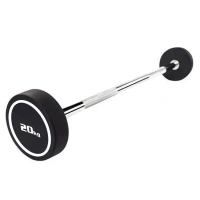 Штанга фиксированная Okpro комплект 10-50 кг серии XP, уретановое покрытие