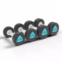 Гантели уретановое покрытие, комплект 32-40кг. (5 пар, шаг 2кг.)