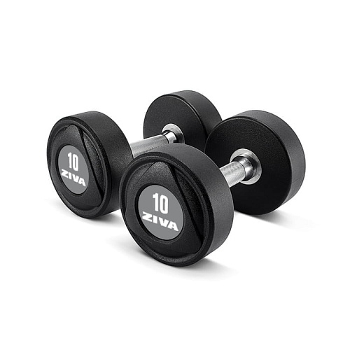 Гантели Ziva 2,5-50 кг кг серии SL, уретановое покрытие