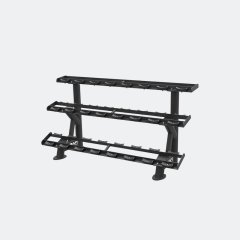 Стойка для 12 пар гантелей 3-х ярусная Multipower PRO TTDRYB