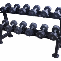 Гантели уретановое покрытие, комплект 10-20кг. (6 пар, шаг 2кг.)