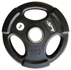 Олимпийский обрезиненный диск AEROFIT AFPLB 5 кг